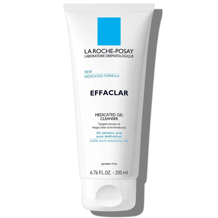 LA ROCH POSAY Laboratoire Dermatologique New Medicated Formula Effaclar Medicated Gel Cleanser