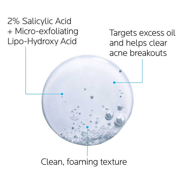 LA ROCH POSAY Laboratoire Dermatologique New Medicated Formula Effaclar Medicated Gel Cleanser