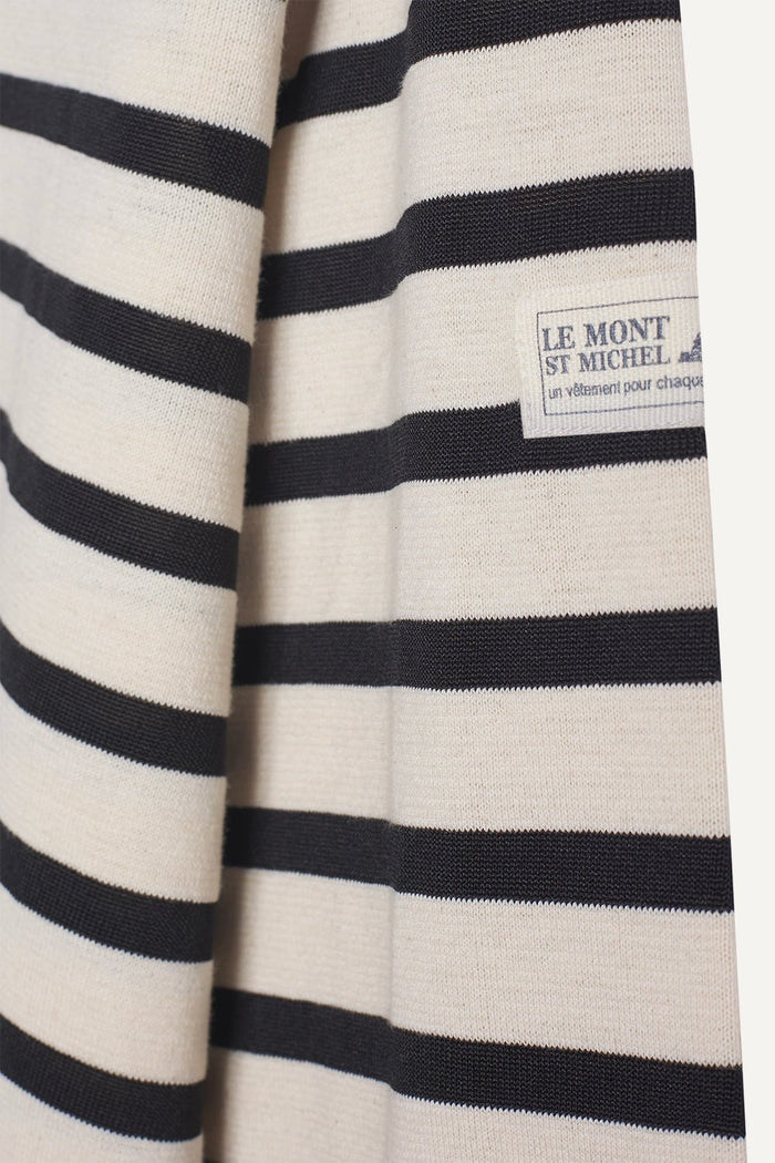 Le Mont Saint Michel – Thurin - Marinière - Offwhite/ Navy - T-shirts - 05551MT