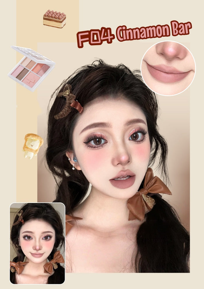 LEEMEMBER Bear Bakery Collection Double-head Lip Liner Pen T5449