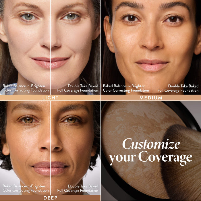 Baked Icons Complete Full Face Palette Ways to wear model grid