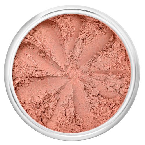 Lily Lolo Beach Babe Blush: Matte delicate peach. Gluten free. GMO Free. Cruelty Free. Non Vegan.