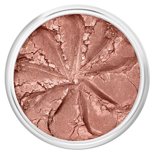Lily Lolo Goddess Blush: Light coral pink with a golden shimmer. Gluten free. GMO Free. Cruelty Free. Non Vegan.