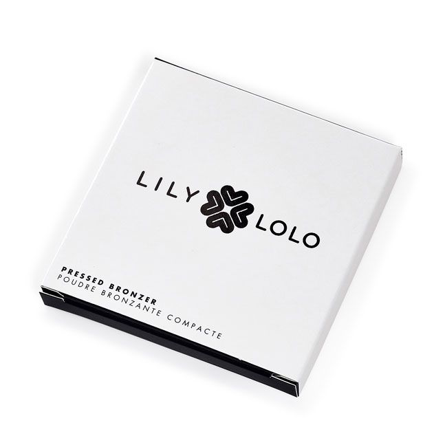 Lily Lolo Miami Beach Pressed Bronzer with packaging — cruelty-free talc-free matte bronzer 9g