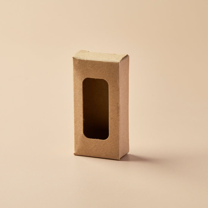Lip Tube Box (Holds 2 Tubes) - KRAFT COLOR