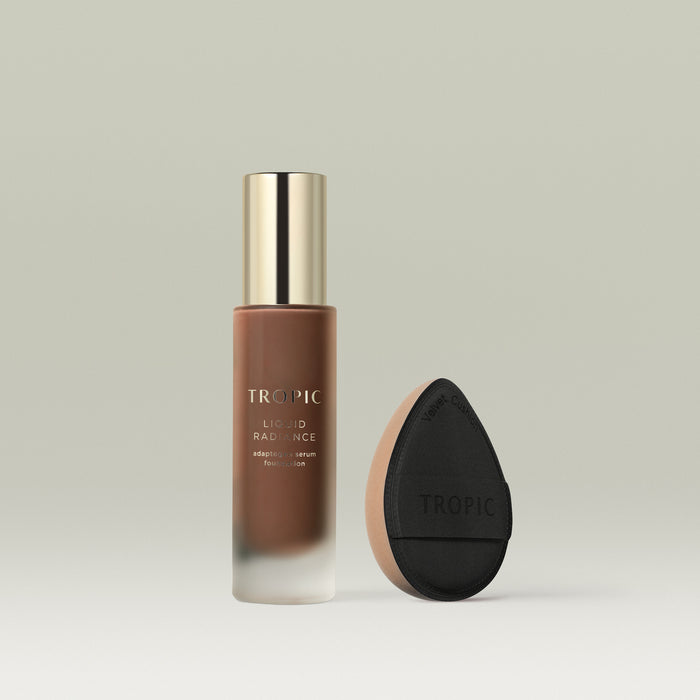 Shade 11 (Deep with warm undertones) / Foundation & Velvet Cushion