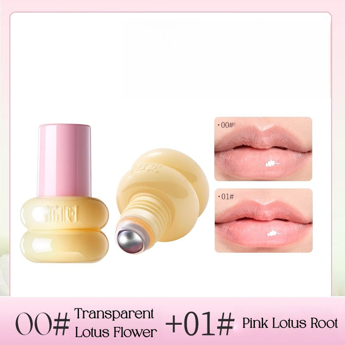 #00 Transparent Lotus Flower+ 01 Pink Lotus Root