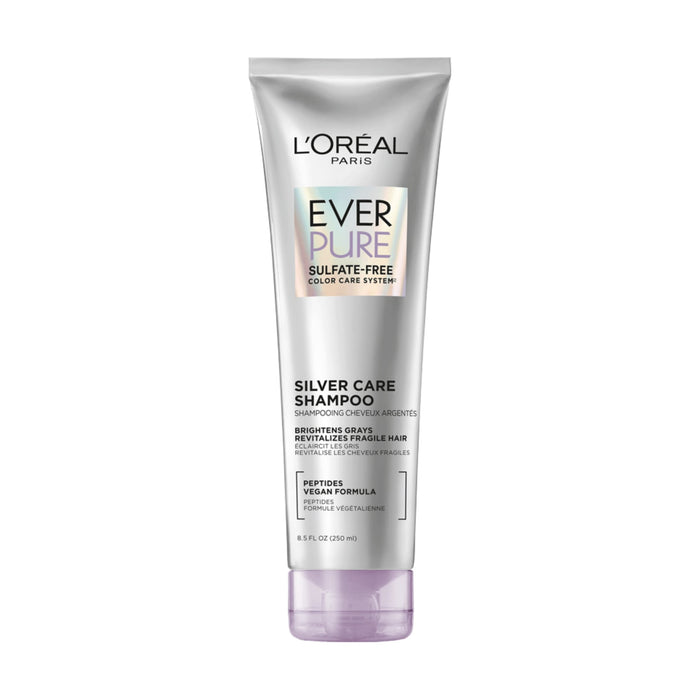 LOREAL PARIS Ever Pure Silver Care Shampoo شامبو لوريال باريس للعناية بالشعر الرمادي والأشقر