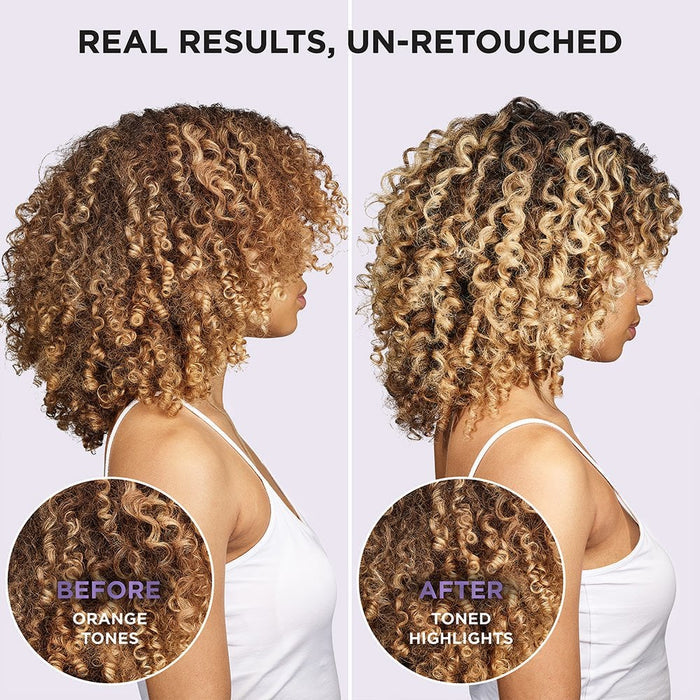 LOREAL PARIS Ever Pure Sulfate Free Purple Shampoo شامبو لورِيال باريس  لتوحيد اللون وتقليل الاصفرار في الشعر الأشقر