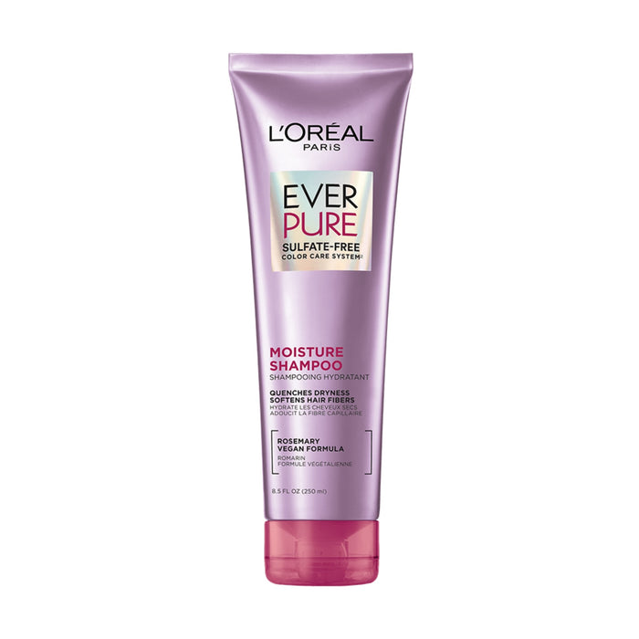 LOREAL PARIS EverPure Moisture Sulfate Free Shampoo for Dry Hair شامبو لوريال باريس لترطيب الشعر الجاف