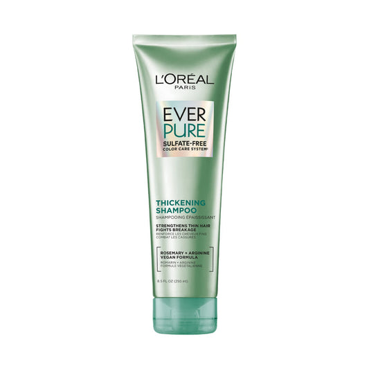 LOREAL PARIS EverStrong Thickening Sulfate Free Shampoo for Thin Hair شامبو لوريال باريس لتقوية وتكثيف الشعر الخفيف