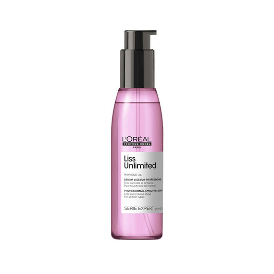 L'Oréal Professionnel Liss Unlimited Leave-In Serum for Frizz Free Hair and Intense Smoothing (125ml)