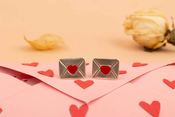 Love Message Earring