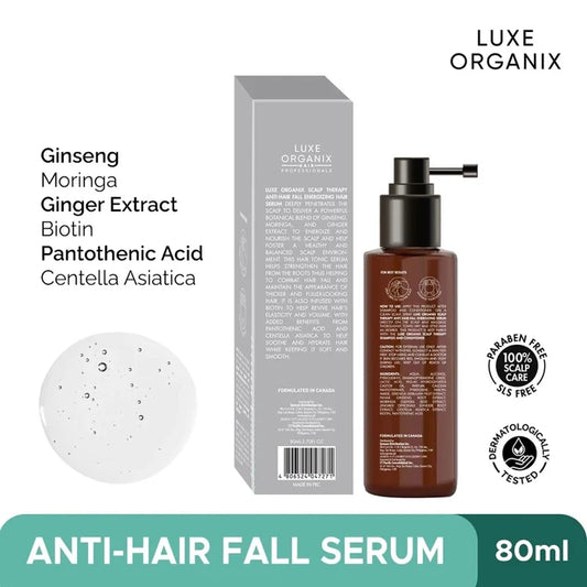 LUXE ORGANIX Scalp Therapy Anti-Hair Fall Energizing Hair Serum 80ml