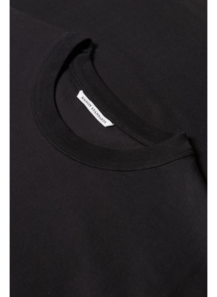 Maison Standards - T-shirt en Coton Keith - Noir - T-shirts - H125T031JER33