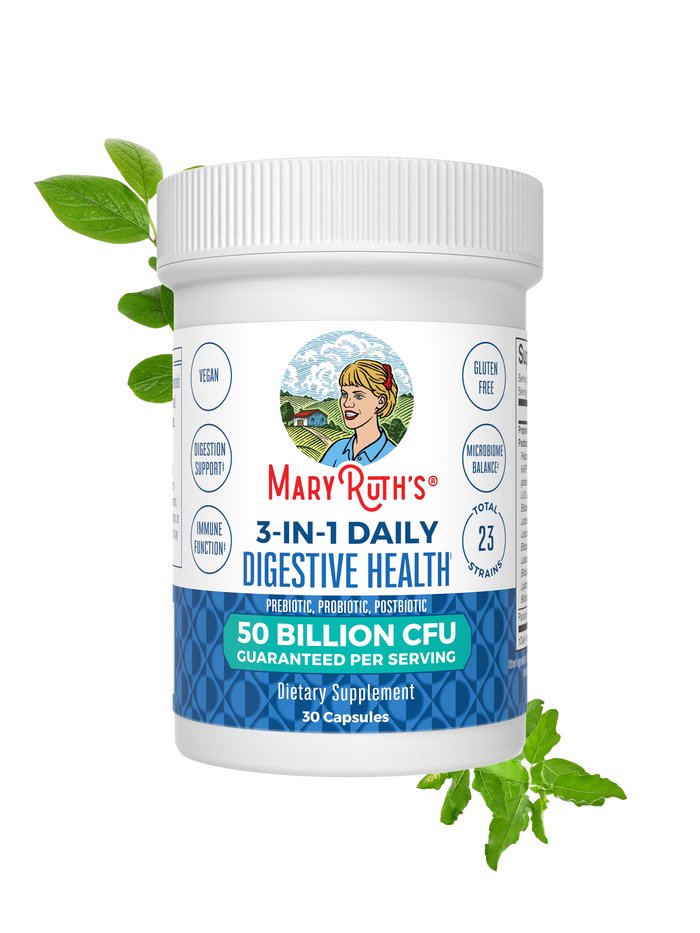 MaryRuth's 3-in-1 Daily Digestive Health Capsules (30ct)