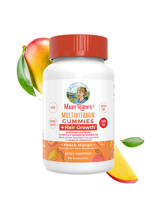MaryRuth's Multivitamin + Hair Growth Gummies (60ct)