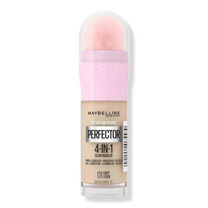 MAYBELLINE Instant Age Rewind Instant Perfector 4-In-1 Glow Makeup  كونسيلر وهايلايت و برايمر و بي بي كريم اربعة في واحد من ميبيلينن
