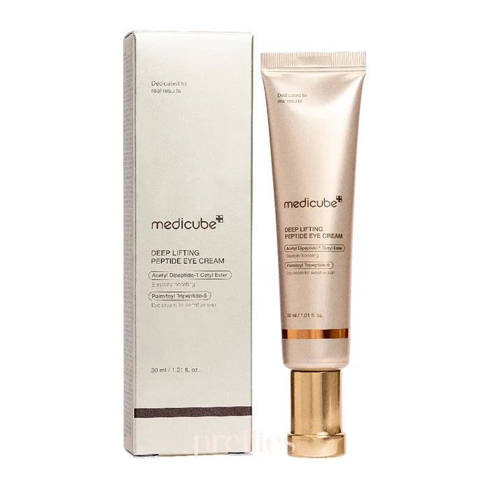 MEDICUBE DEEP LIFTING PEPTIDE EYE CREAM  كريم العين بالببتيدات من ميدكيوب