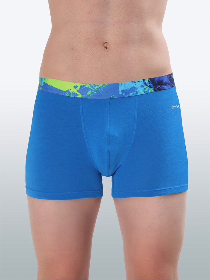 Men's Cotton Abstract Waistband Trunk – Pack of 1