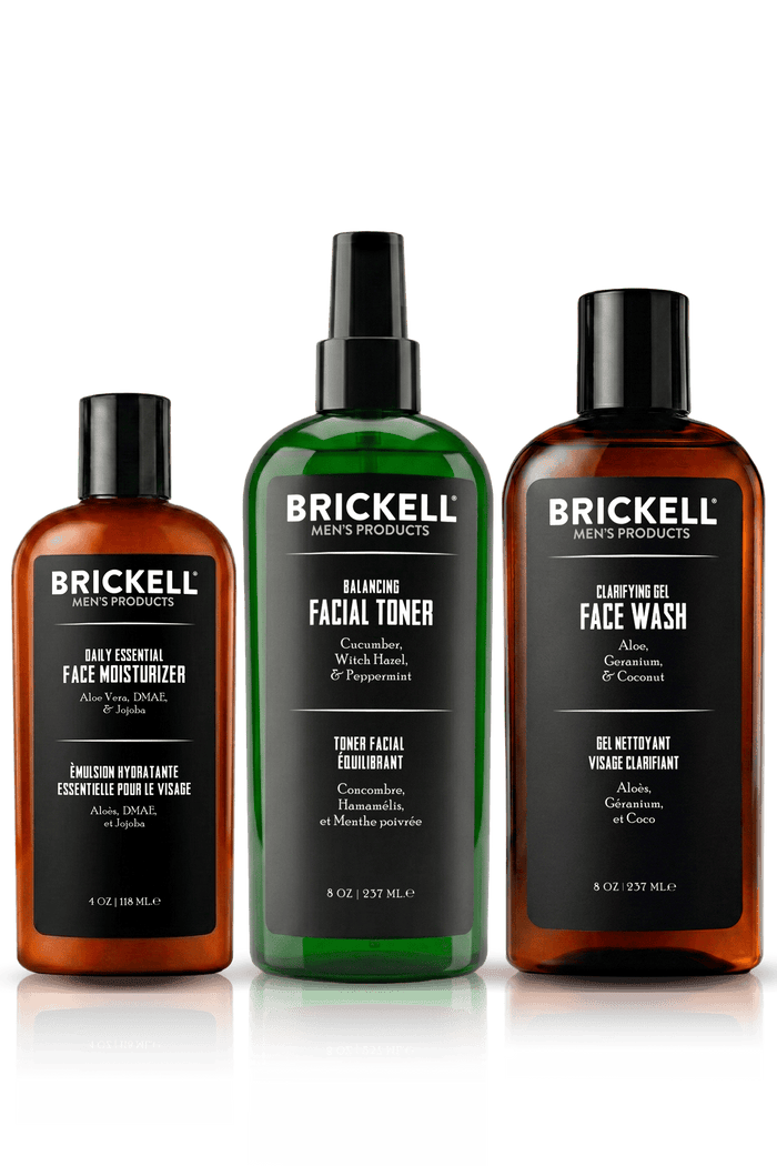 Men's Daily Face Cleanse Routine for Oily Skin
