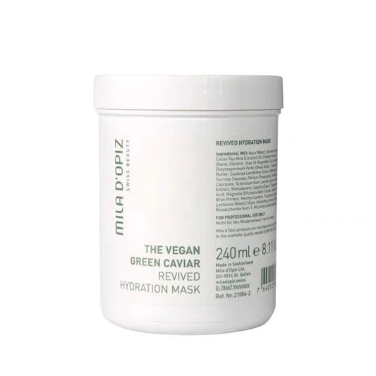 米拉 Mila DOpiz 綠魚子面膜綠魚籽 240ml THE VEGAN GREEN CAVIAR REVIVED HYDRATION MASK