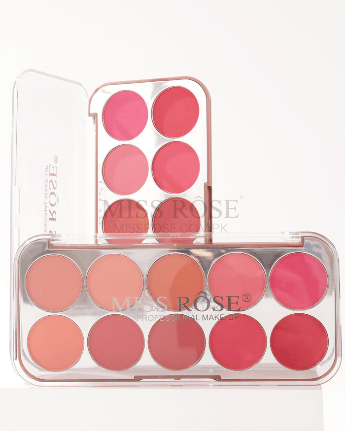 Shop Miss Rose 10 Color Blushers Palette at Best Price in Pakistan