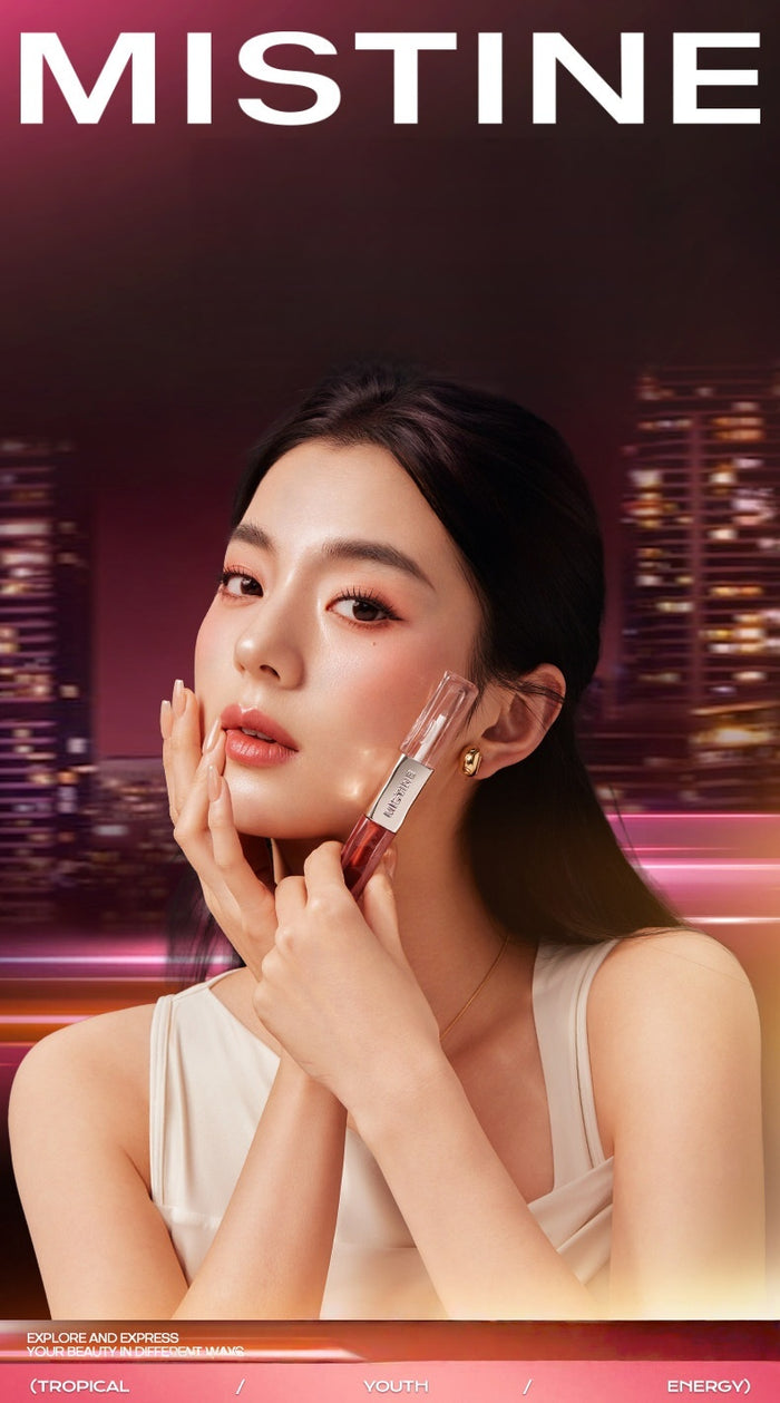MISTINE Double-head Moist Matte & Glossy Lip Glaze (2.0) T5588