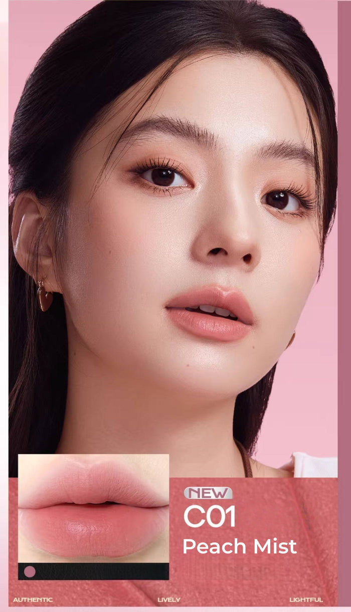 MISTINE Flower Room Collection Essences Nourish Matte & Glossy Lip Glaze T5510