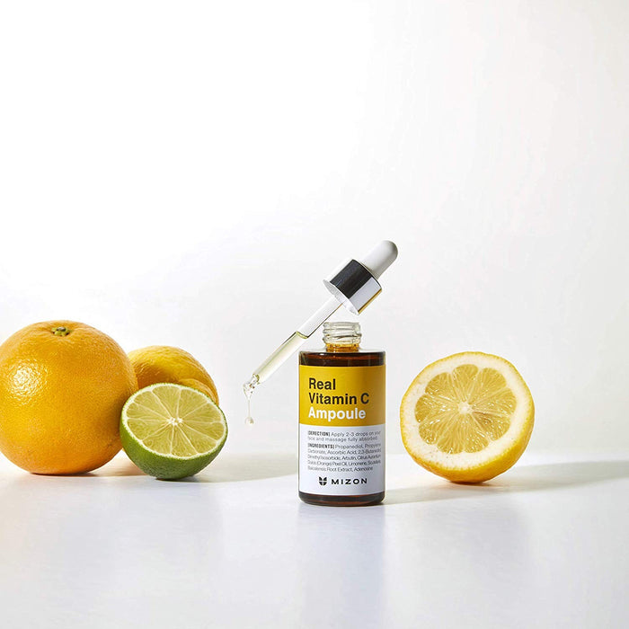 MIZON Real Vitamin C Ampoule سيروم الفيتامين سي من ميزون