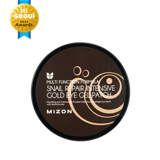 MIZON Snail Repair Intensive Gold Eye Gel Patch شرائح العين بهلام الحلزون