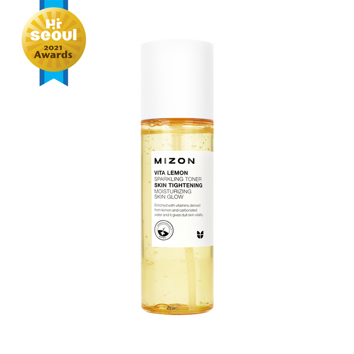 MIZON Vita Lemon Sparkling Toner تونر الليمون للبشرة من ميزون