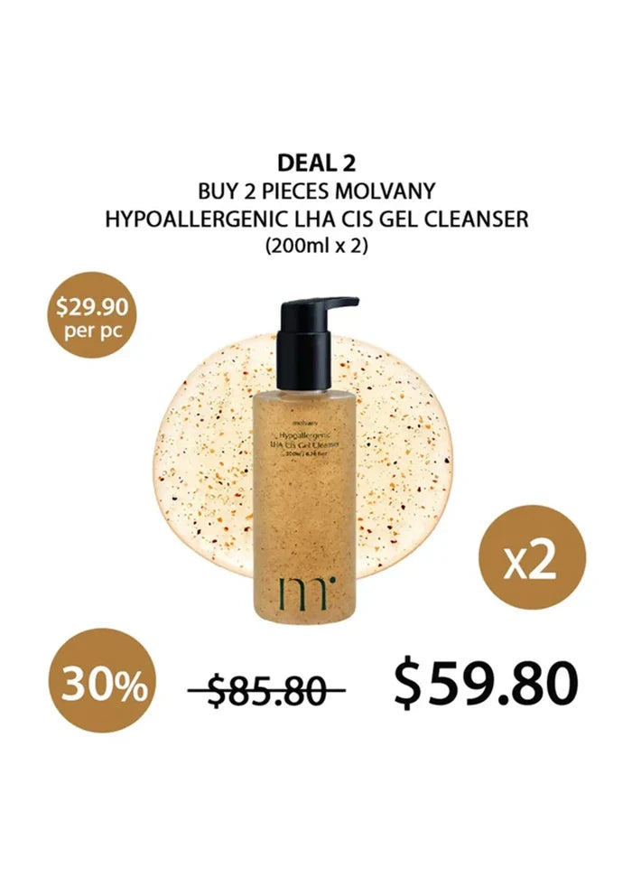 (BUY 2) MOLVANY GEL CLEANSER