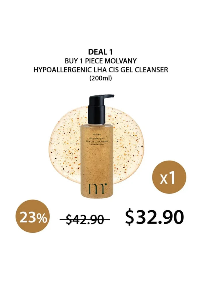 (BUY 1) MOLVANY GEL CLEANSER