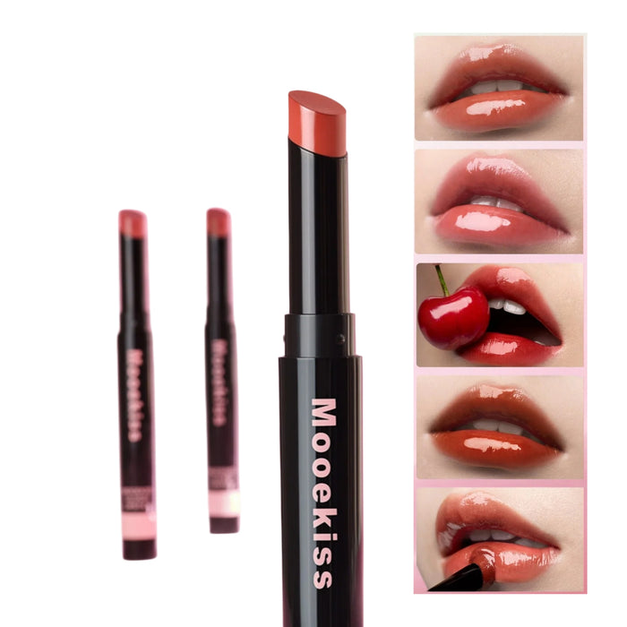 MOOEKISS Dipeptide Essence Long-wear Glossy Lipstick T5605