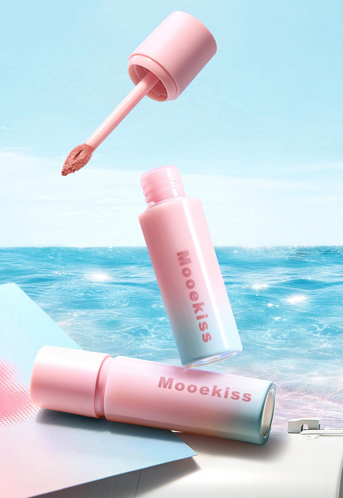 MOOEKISS Pink Blue Collection Velvet Matte Lip Mud T5669