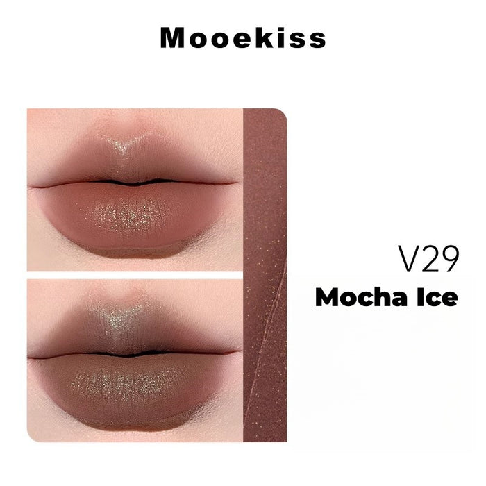MOOEKISS Silky Airy Velvet Matte Lip Mud #V29 Mocha Ice T4865