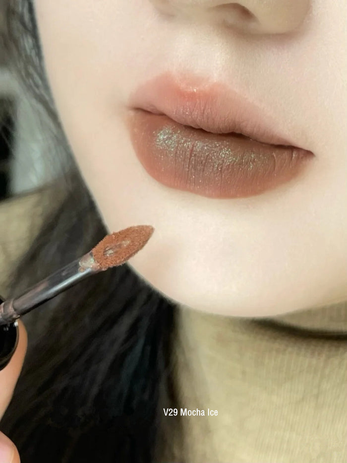 MOOEKISS Silky Airy Velvet Matte Lip Mud #V29 Mocha Ice T4865