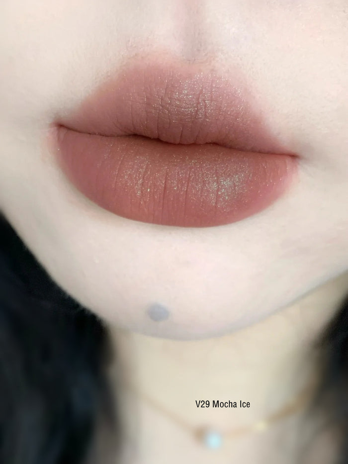 MOOEKISS Silky Airy Velvet Matte Lip Mud #V29 Mocha Ice T4865