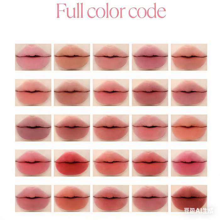 MOONEYES Color Diary Collection Multi-use Matte Lip Glaze T5529