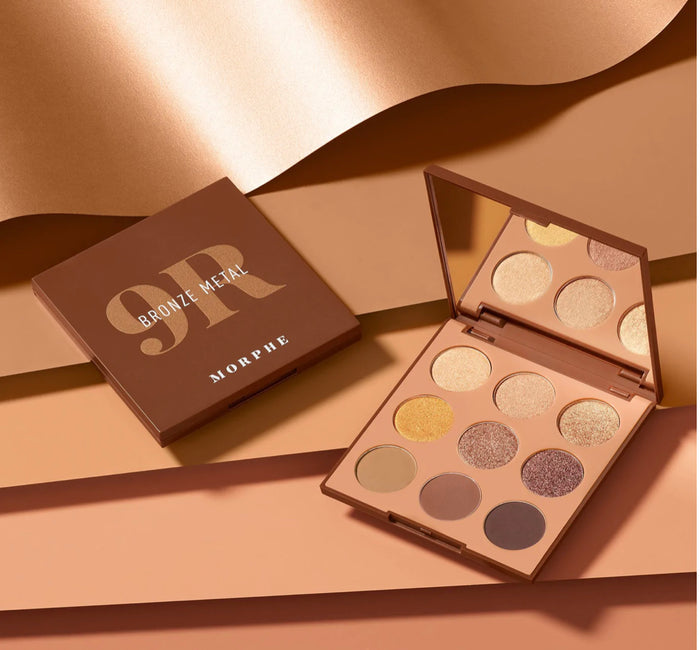 MORPHE 9R ATRISTRY Palette Bronze Metal باليت شدو