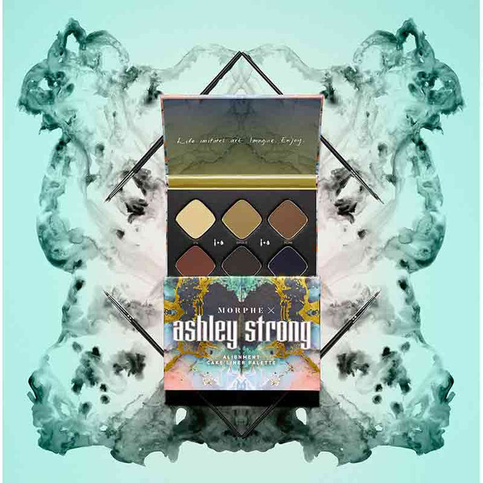 MORPHE X ASHLEY STRONG Alegenment Cake Liner Palette