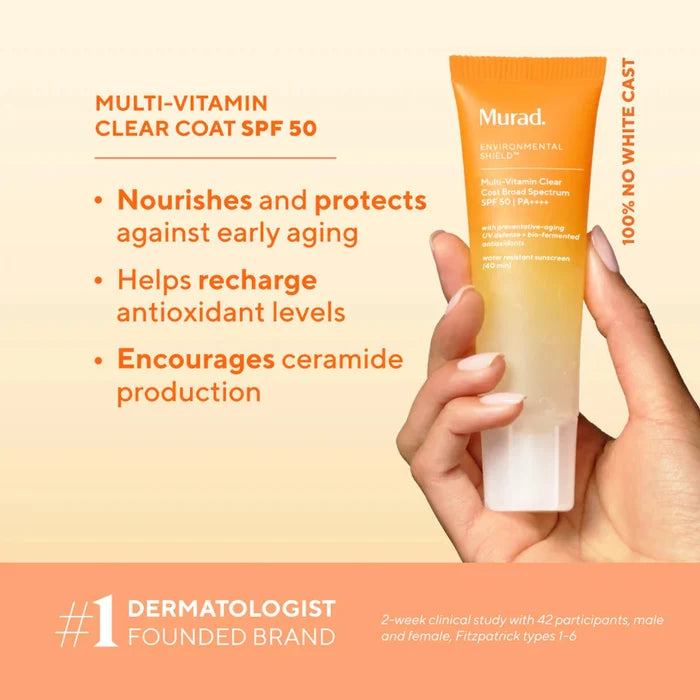 Murad Multi-Vitamin Clear Coat Broad Spectrum SPF 50