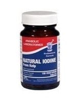 IODINE from Kelp (NATURAL IODINE) 100 count by Anabolic Labs