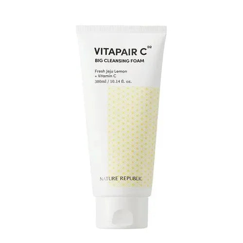 NATURE REPUBLIC Vitapair C Foam Cleanser Fresh Jeju Lemon + Vitamin C  غسول البشرة بالفيتامين سي