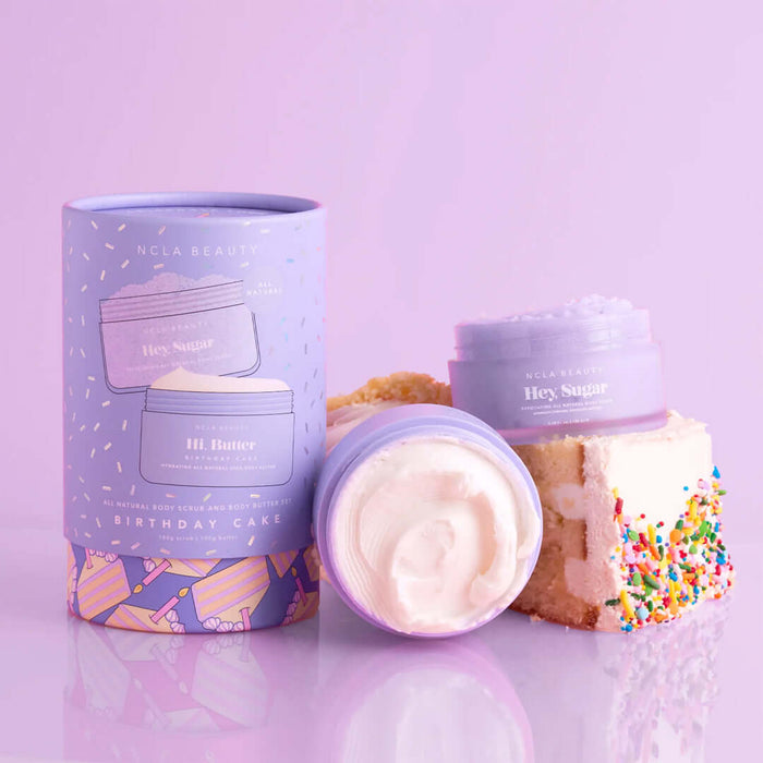 NCLA Beauty Birthday Cake Body Care Set - rinkinys kūno priežiūrai