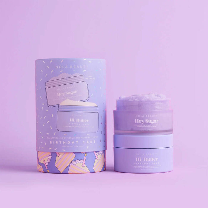 NCLA Beauty Birthday Cake Body Care Set - rinkinys kūno priežiūrai