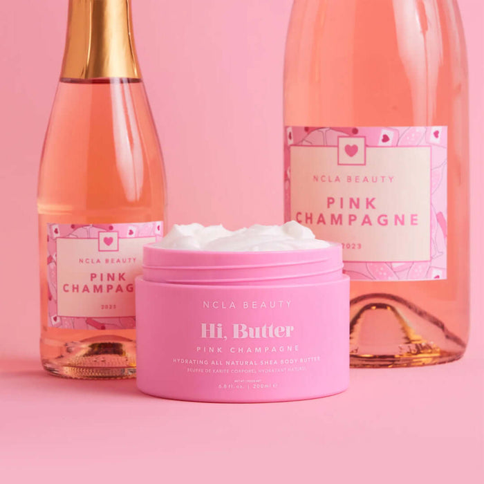 NCLA Beauty Hi, Butter Pink Champagne - kūno sviestas