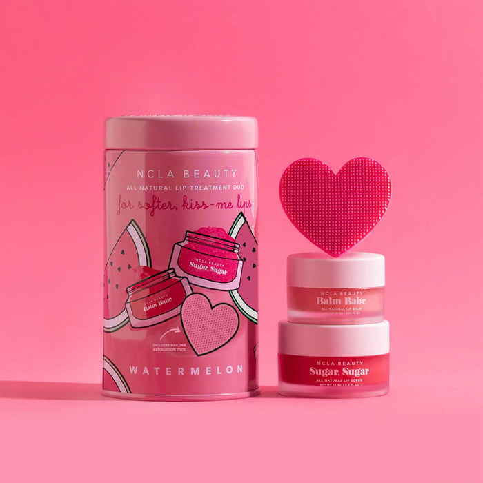 NCLA Beauty Watermelon Lip Care Value Set - rinkinys lūpoms