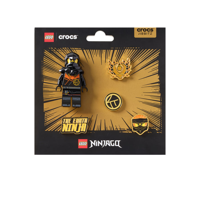 LEGO NINJAGO Crocs Jibbitz 5-pack shoe charm set on card
